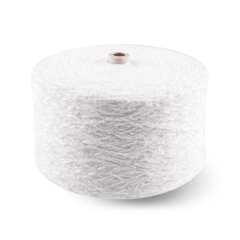 Háčkovaná efektní příze